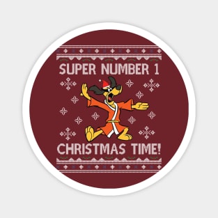 Hong Kong Phooey Super Number One Christmas Time Magnet